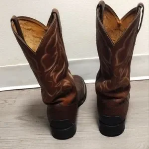 Tony Lama Boots Mens Size 10.5 EE Brown Leather TLX XT3000 Western Performance Tony Lama | Shoes | Tony Lama Boots Mens Size 5 Ee Brown  main image 4